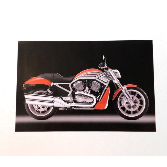 Harley Davidson 13 Frameable Prints Motorcycle Bikes Hog 15 x 10 Inch Boxed - Picture 10 of 11